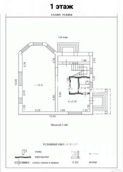 Дом 276м², 3-этажный, участок 6 сот.  