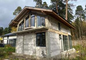 Дом 120м&sup2;, 2-этажный, участок 5 сот.  