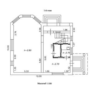 Дом 280м², 2-этажный, участок 5 сот.  