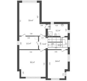 Дом 475м², 4-этажный, участок 8 сот.  