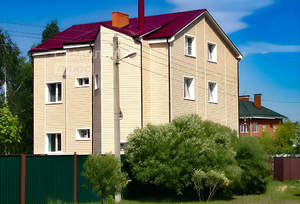 Дом 289м&sup2;, 3-этажный, участок 8 сот.  