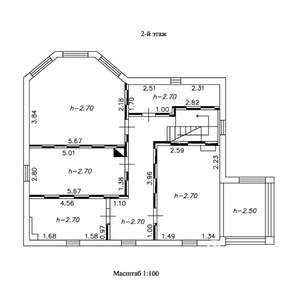 Дом 280м&sup2;, 2-этажный, участок 5 сот.  