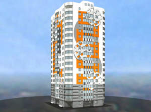 2-к квартира, на длительный срок, 62м2, 4/18 этаж