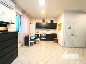 Студия квартира, на длительный срок, 42м2, 10/17 этаж