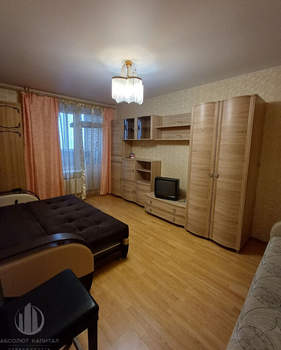 1-к квартира, на длительный срок, 39м2, 12/17 этаж