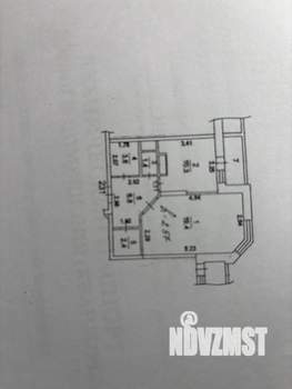 1-к квартира, на длительный срок, 44м2, 7/17 этаж