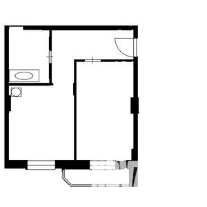 1-к квартира, на длительный срок, 45м2, 12/18 этаж