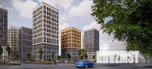 2-к квартира, строящийся дом, 56м2, 7/20 этаж