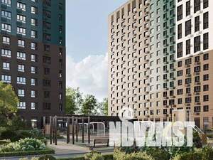 2-к квартира, строящийся дом, 45м2, 19/23 этаж