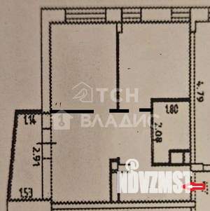 2-к квартира, вторичка, 38м2, 10/14 этаж