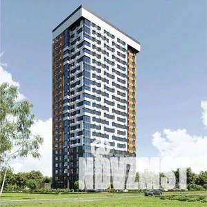 1-к квартира, строящийся дом, 33м2, 6/24 этаж
