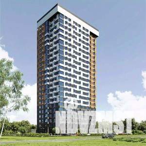 1-к квартира, строящийся дом, 35м2, 18/24 этаж