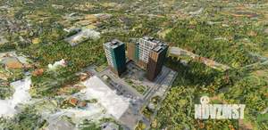 1-к квартира, строящийся дом, 35м2, 9/16 этаж