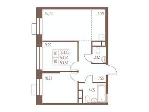 Фото квартиры на продажу (1)
