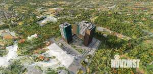 3-к квартира, строящийся дом, 57м2, 9/24 этаж