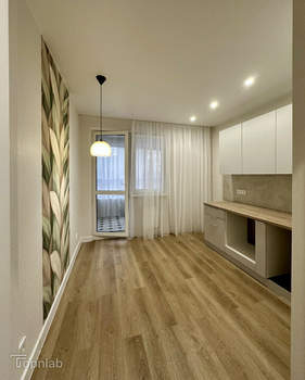 1-к квартира, сданный дом, 45м2, 6/17 этаж