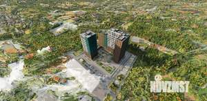 2-к квартира, строящийся дом, 59м2, 5/24 этаж