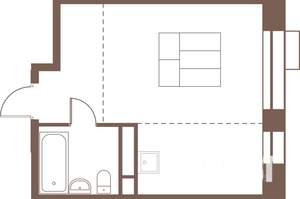 Студия квартира, вторичка, 31м2, 21/24 этаж