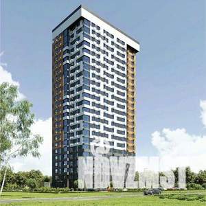 1-к квартира, строящийся дом, 44м2, 19/24 этаж