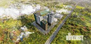 2-к квартира, строящийся дом, 53м2, 17/24 этаж