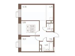Фото квартиры на продажу (1)