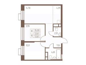 Фото квартиры на продажу (1)