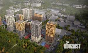 2-к квартира, строящийся дом, 58м2, 10/25 этаж