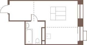 Студия квартира, строящийся дом, 32м2, 17/24 этаж