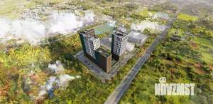 2-к квартира, строящийся дом, 52м2, 5/16 этаж