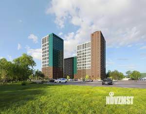 1-к квартира, строящийся дом, 35м2, 16/24 этаж