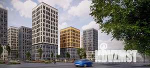 2-к квартира, строящийся дом, 58м2, 23/25 этаж