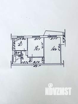 2-к квартира, вторичка, 54м2, 6/9 этаж