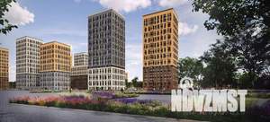 1-к квартира, строящийся дом, 42м2, 5/25 этаж