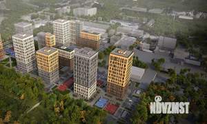 2-к квартира, строящийся дом, 58м2, 11/25 этаж