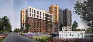 1-к квартира, строящийся дом, 42м2, 12/25 этаж