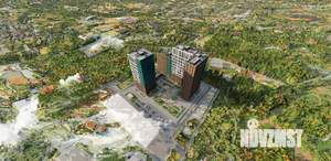 2-к квартира, строящийся дом, 40м2, 11/16 этаж