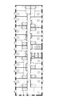 Студия квартира, строящийся дом, 32м2, 3/12 этаж