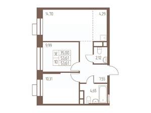 Фото квартиры на продажу (1)