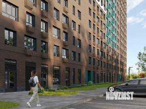 2-к квартира, строящийся дом, 52м2, 13/16 этаж