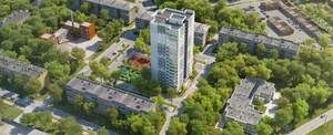 Студия квартира, вторичка, 30м2, 7/17 этаж