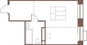 Студия квартира, строящийся дом, 32м2, 19/24 этаж