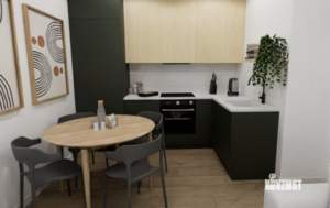 1-к квартира, строящийся дом, 33м2, 13/16 этаж