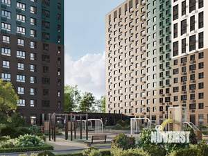 2-к квартира, строящийся дом, 40м2, 13/16 этаж