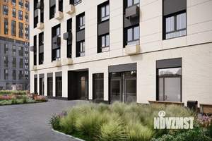 2-к квартира, строящийся дом, 58м2, 22/25 этаж