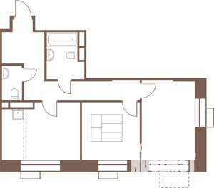 3-к квартира, вторичка, 57м2, 3/24 этаж