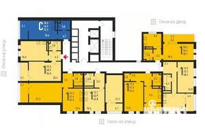 1-к квартира, вторичка, 49м2, 12/17 этаж