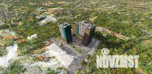 1-к квартира, строящийся дом, 41м2, 9/23 этаж