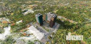 1-к квартира, строящийся дом, 43м2, 7/24 этаж