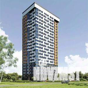 1-к квартира, строящийся дом, 33м2, 15/16 этаж