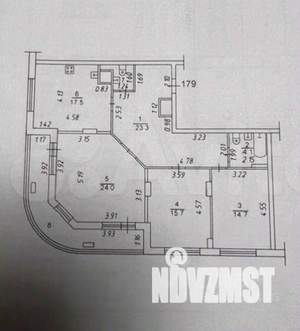 3-к квартира, вторичка, 103м2, 3/12 этаж